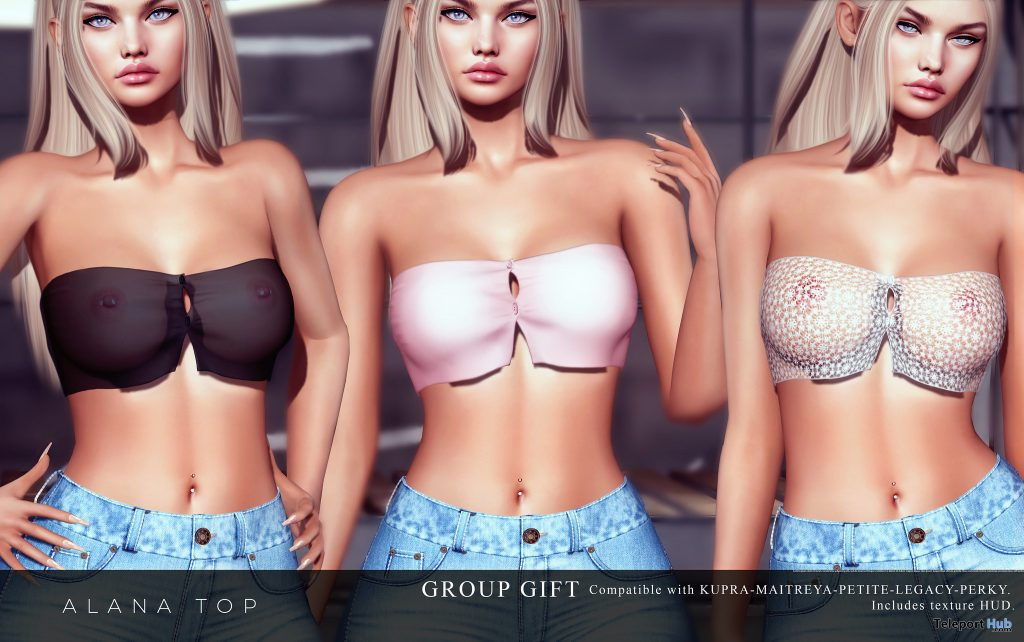 Alana Top Fatpack May 2021 Group Gift by SCANDALIZE - Teleport Hub - teleporthub.com