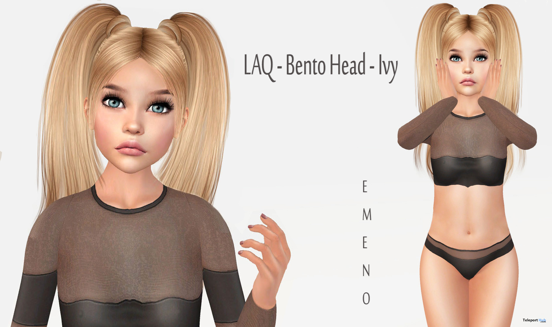 Shape For LAQ Bento Head Ivy 7L Promo by Emeno - Teleport Hub - teleporthub.com