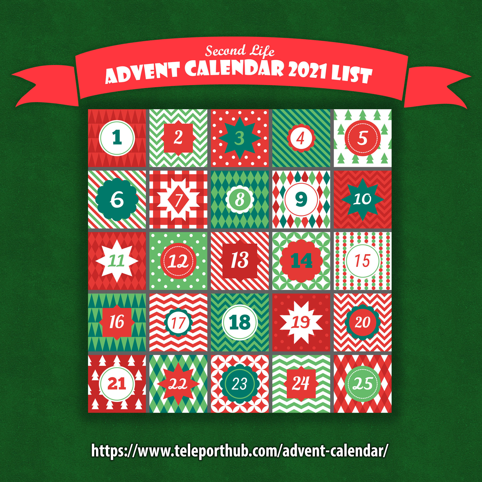 Advent Calendar 2021 - Teleport Hub - teleporthub.com
