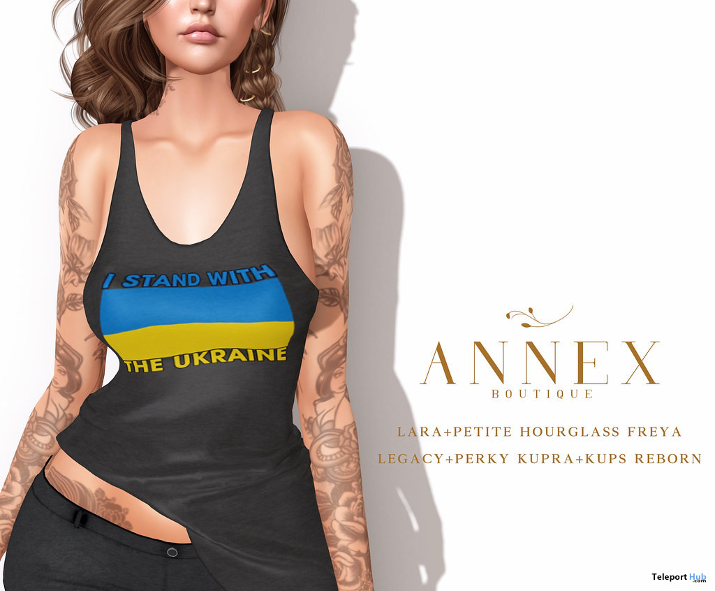 Stand With Ukraine Tank Top February 2022 Gift by The Annex - Teleport Hub - teleporthub.com