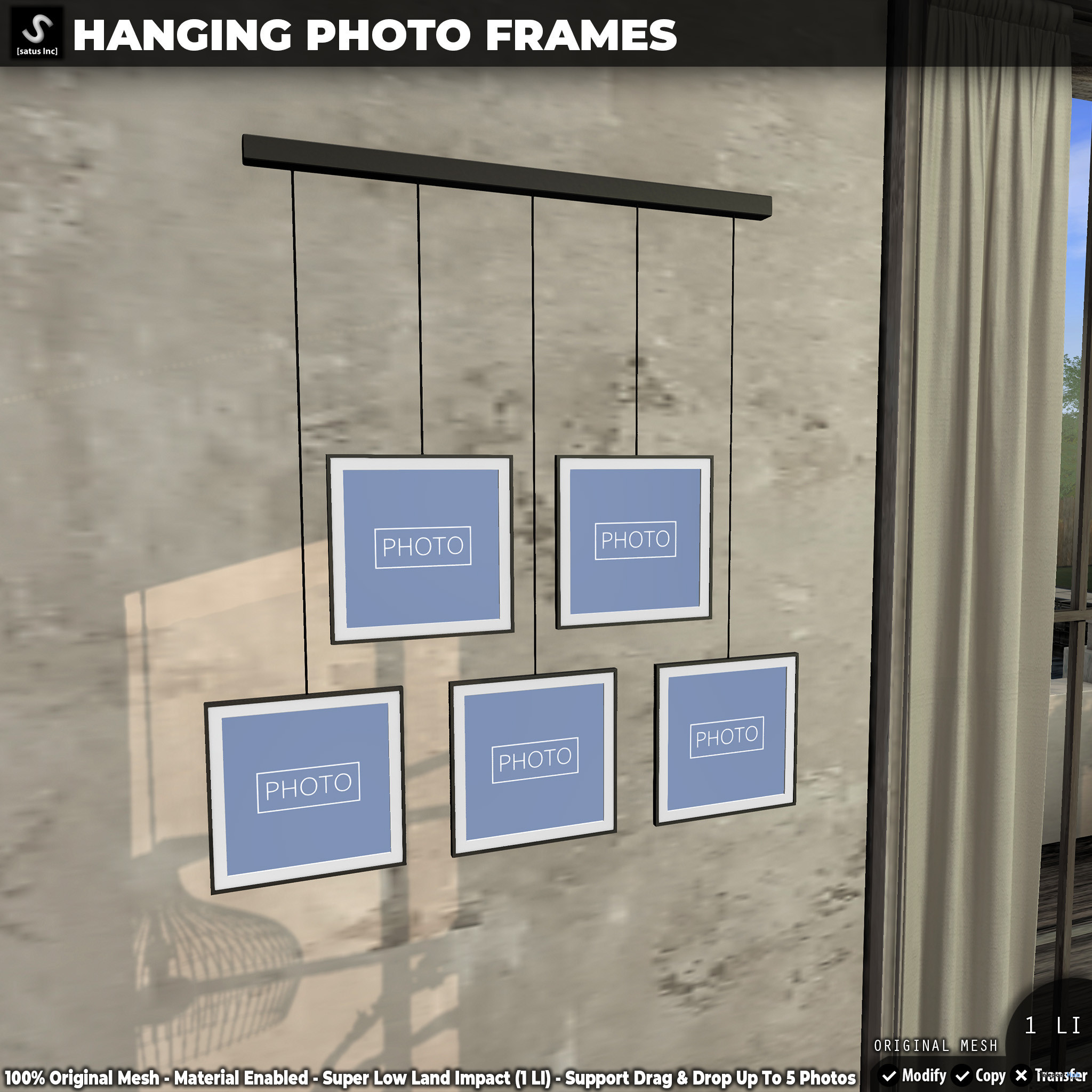 New Release: Hanging Photo Frames by [satus Inc] - Teleport Hub - teleporthub.com