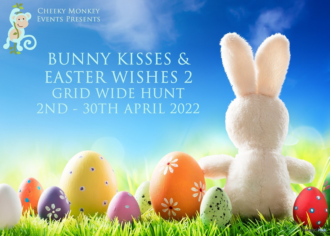 Bunny Kisses & Easter Wishes 2 Hunt 2022 - Teleport Hub - teleporthub.com