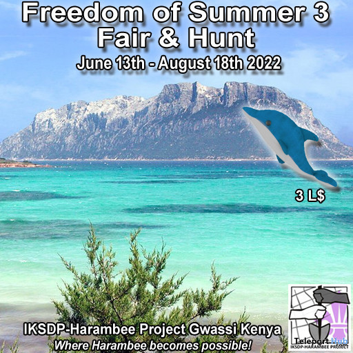 Freedom of Summer 3 Fair & Hunt 2022 - Teleport Hub - teleporthub.com