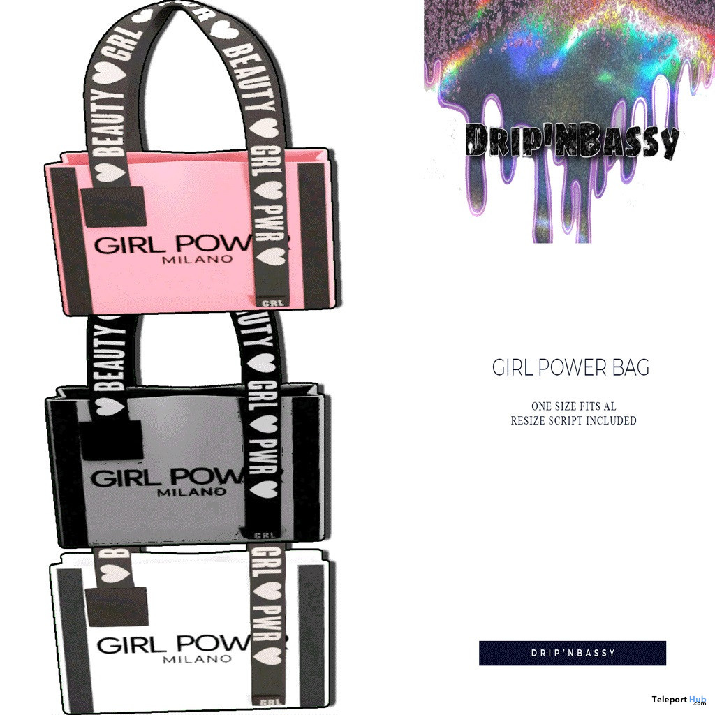 Girl Power Bag August 2022 Group Gift by Drip'NBassy - Teleport Hub - teleporthub.com