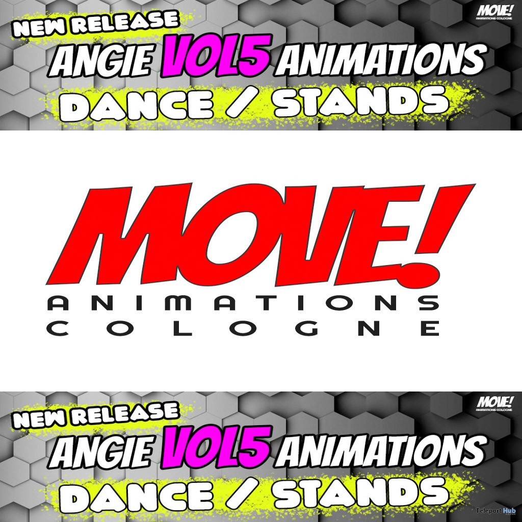 New Release: Angie Vol 5 Bento Dance Pack by MOVE! Animations Cologne - Teleport Hub - teleporthub.com