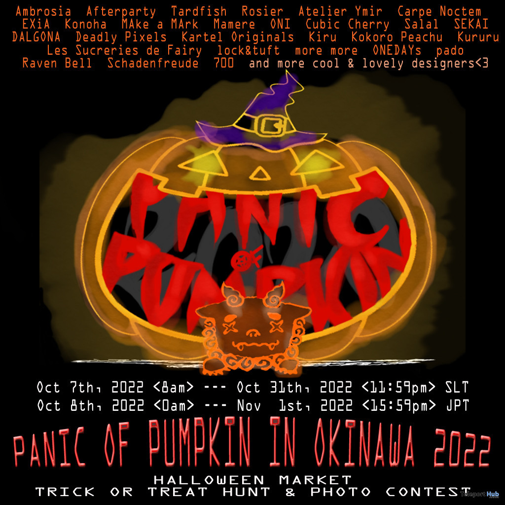 Panic Of Pumpkin In Okinawa 2022 - Teleport Hub - teleporthub.com