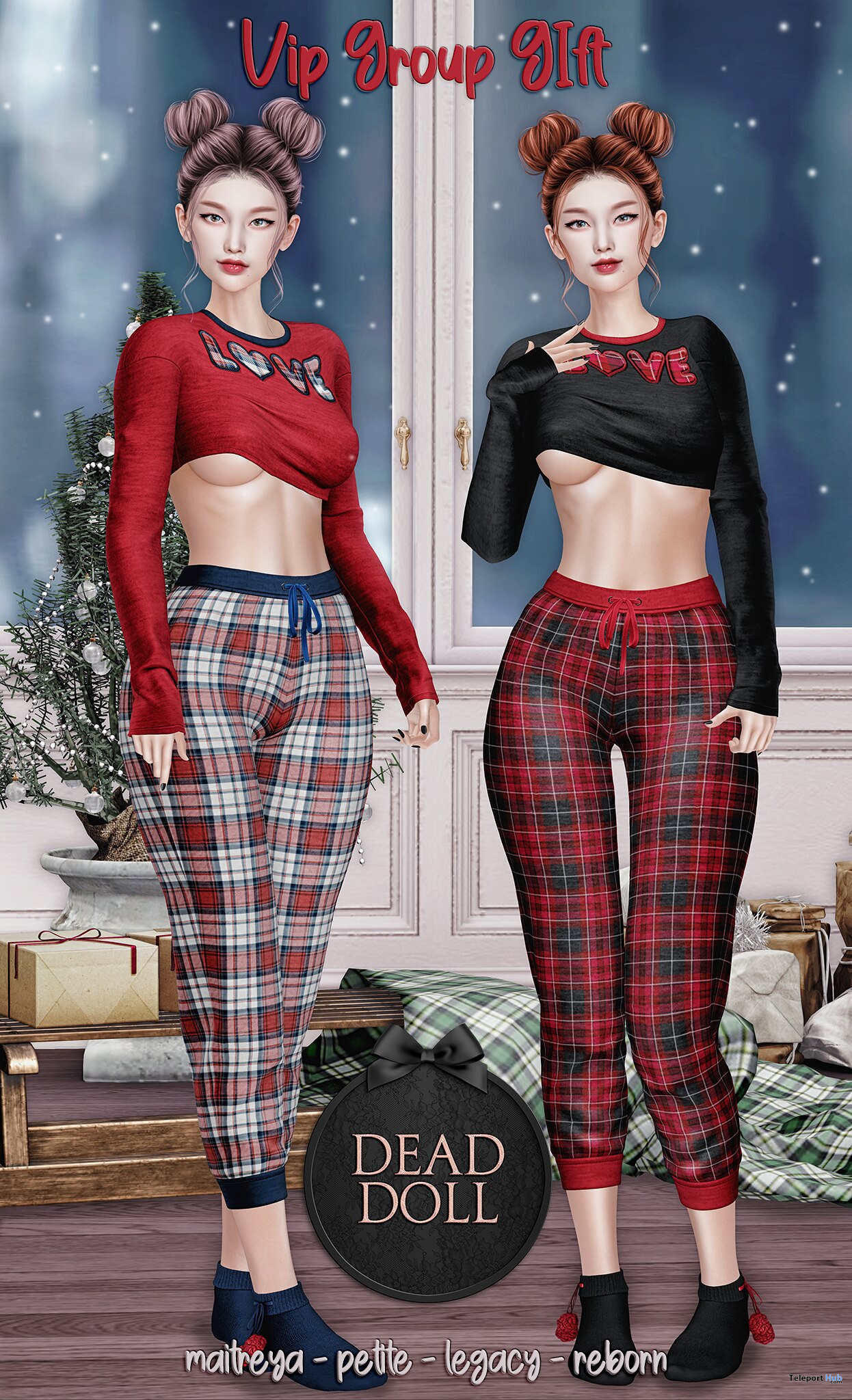 Cozy At Home Outfit November 2022 Group Gift by DEAD DOLL - Teleport Hub - teleporthub.com
