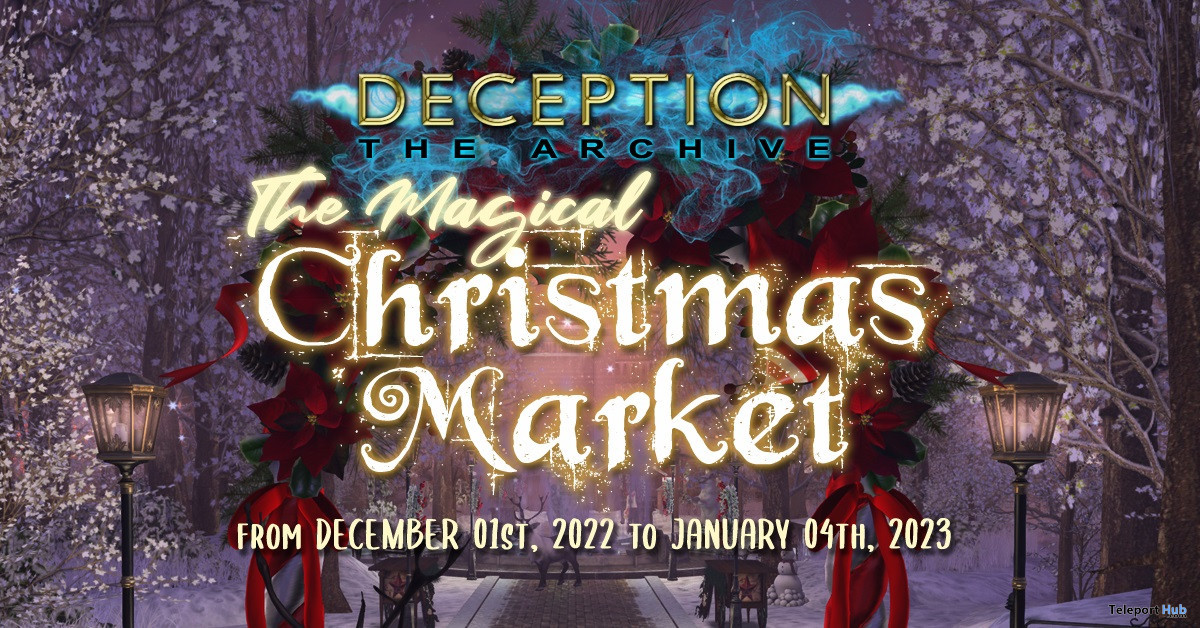 Deception The Archive's The Magical Christmas Market 2022 - Teleport Hub - teleporthub.com