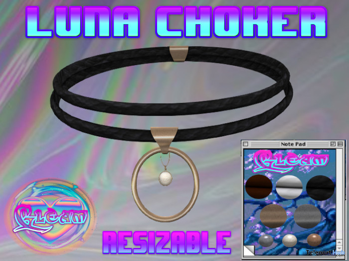 Luna Choker November 2022 Group Gift by GLEAM - Teleport Hub - teleporthub.com