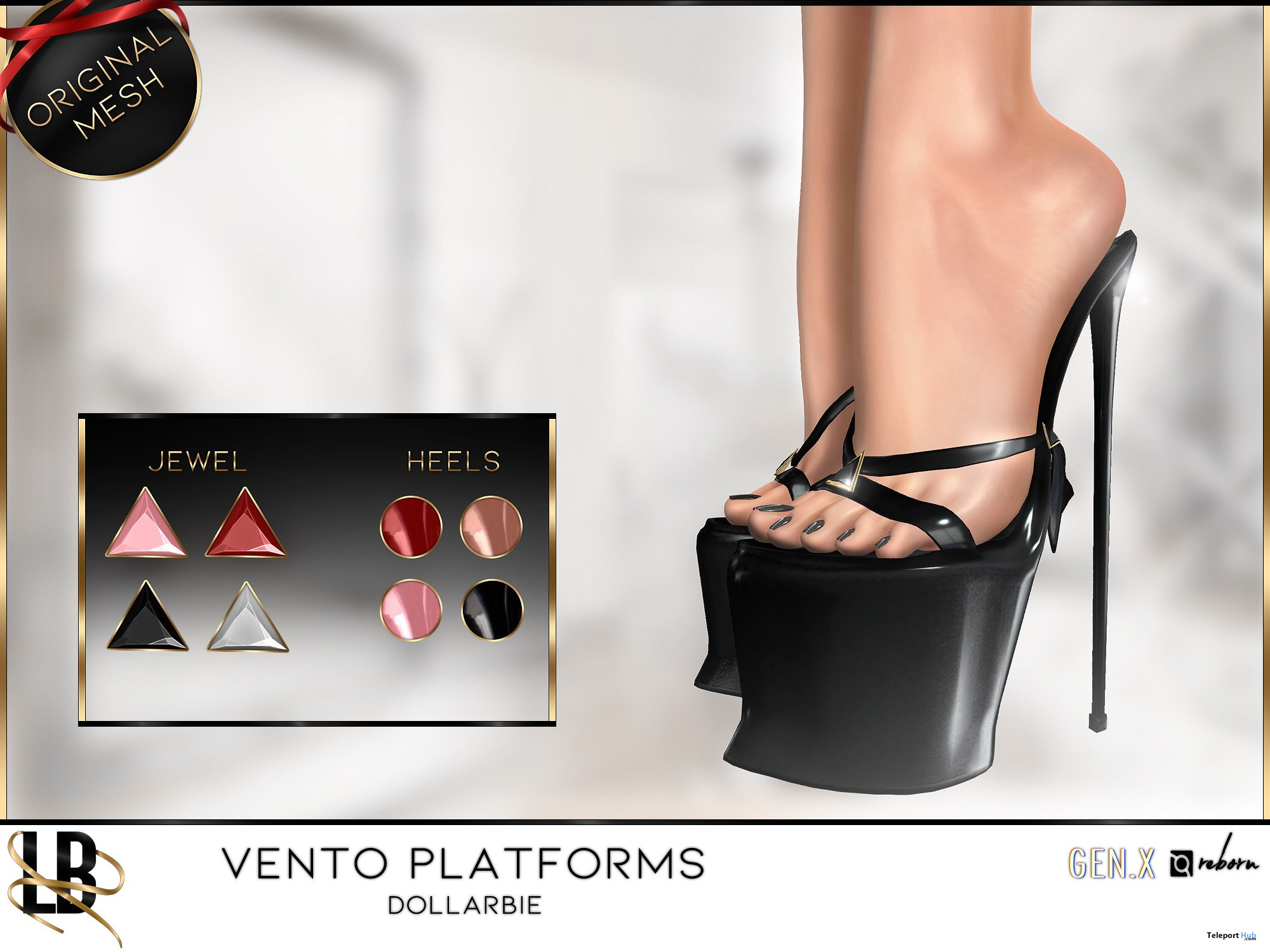 Vento Platforms 1L Promo Gift by LACEY BABES - Teleport Hub - teleporthub.com