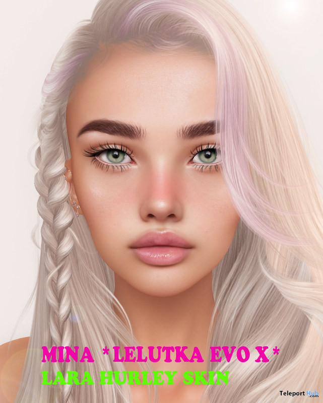 Mina Skin For Lelutka EvoX December 2022 Group Gift by Lara Hurley Skin - Teleport Hub - teleporthub.com