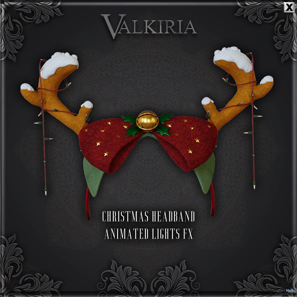 Christmas Headband December 2022 Gift by VALKIRIA - Teleport Hub - teleporthub.com