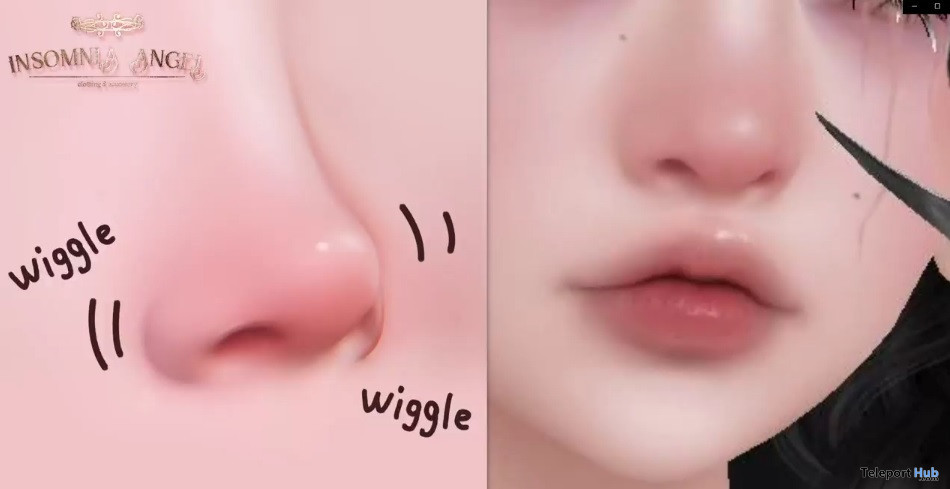 Nose Wiggle Animation December 2022 Gift by Insomnia Angel - Teleport Hub - teleporthub.com