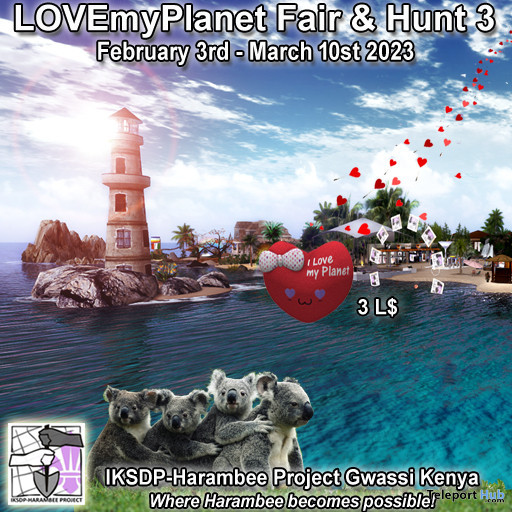 LoveMyPlanet Fair & Hunt 3 (2023) - Teleport Hub - teleporthub.com