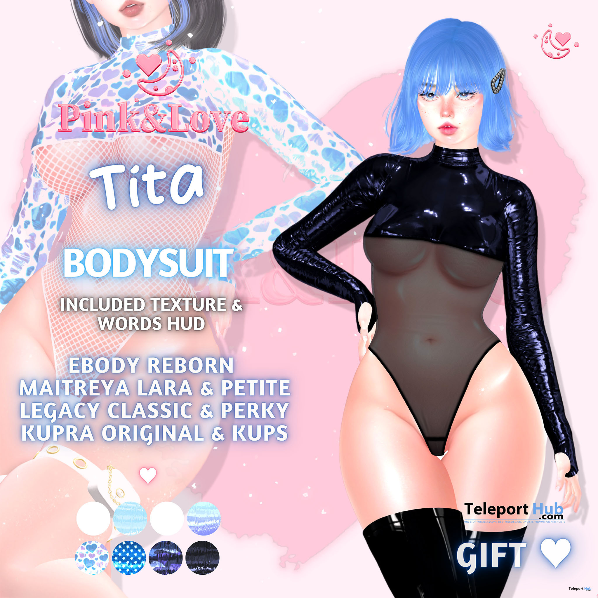 Tita Bodysuit Fatpack Teleport Hub Group Gift by Pink&Love - Teleport Hub - teleporthub.com