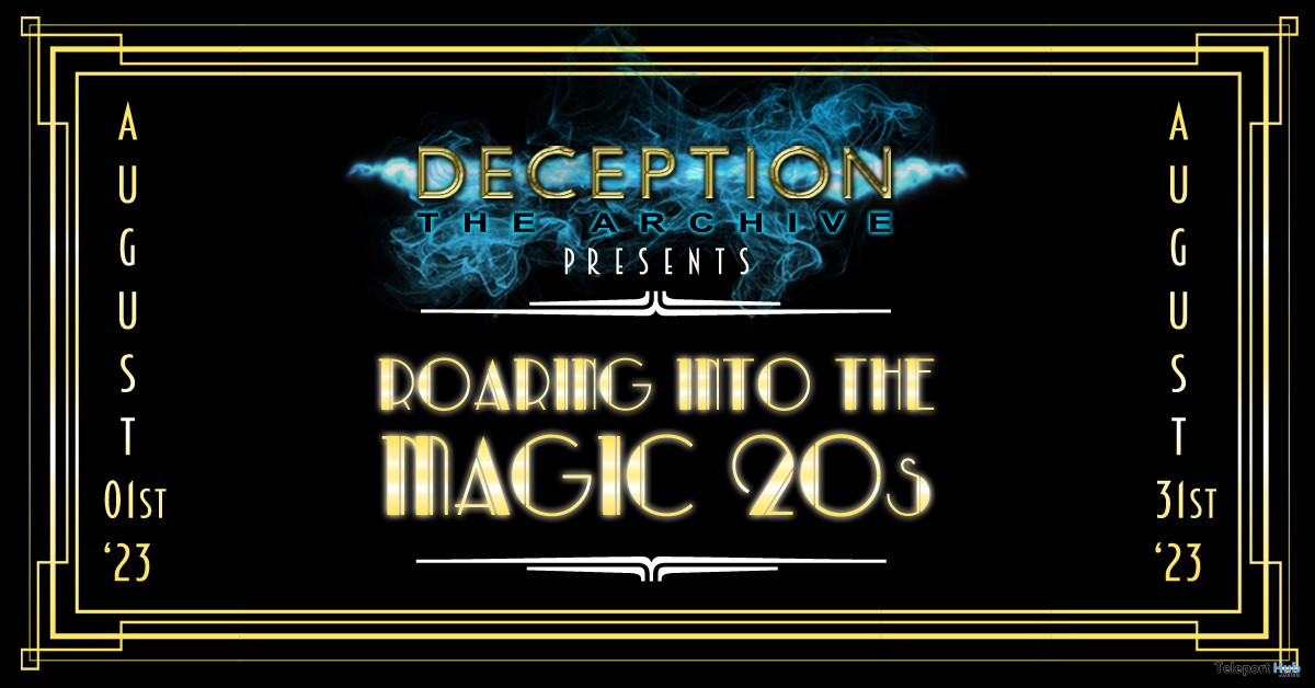 Deception The Archive's Roaring into the Magic 20s Event 2023 - Teleport Hub - teleporthub.com