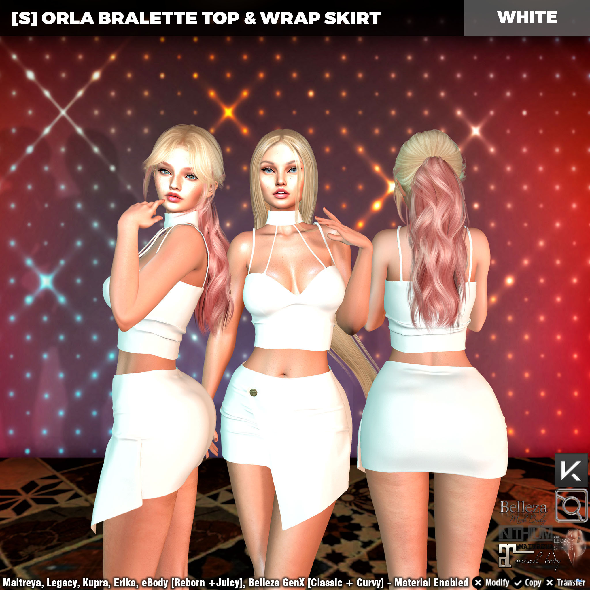 New Release: [S] Orla Bralette Top & Wrap Skirt by [satus Inc] - Teleport Hub - teleporthub.com