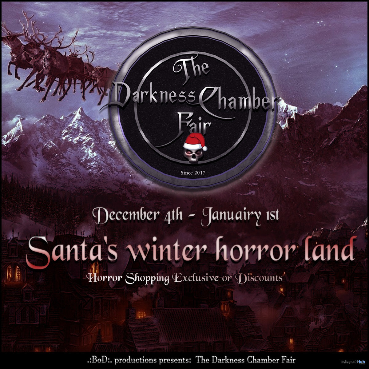 The Darkness Chamber Fair 2023: Santa's Winter Horror Land - Teleport Hub - teleporthub.com