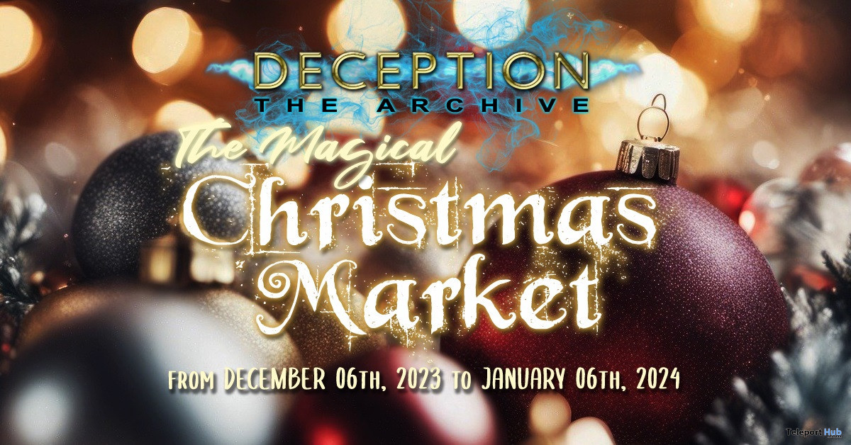 Deception The Archive's The Magical Christmas Market Event 2023 - Teleport Hub - teleporthub.com