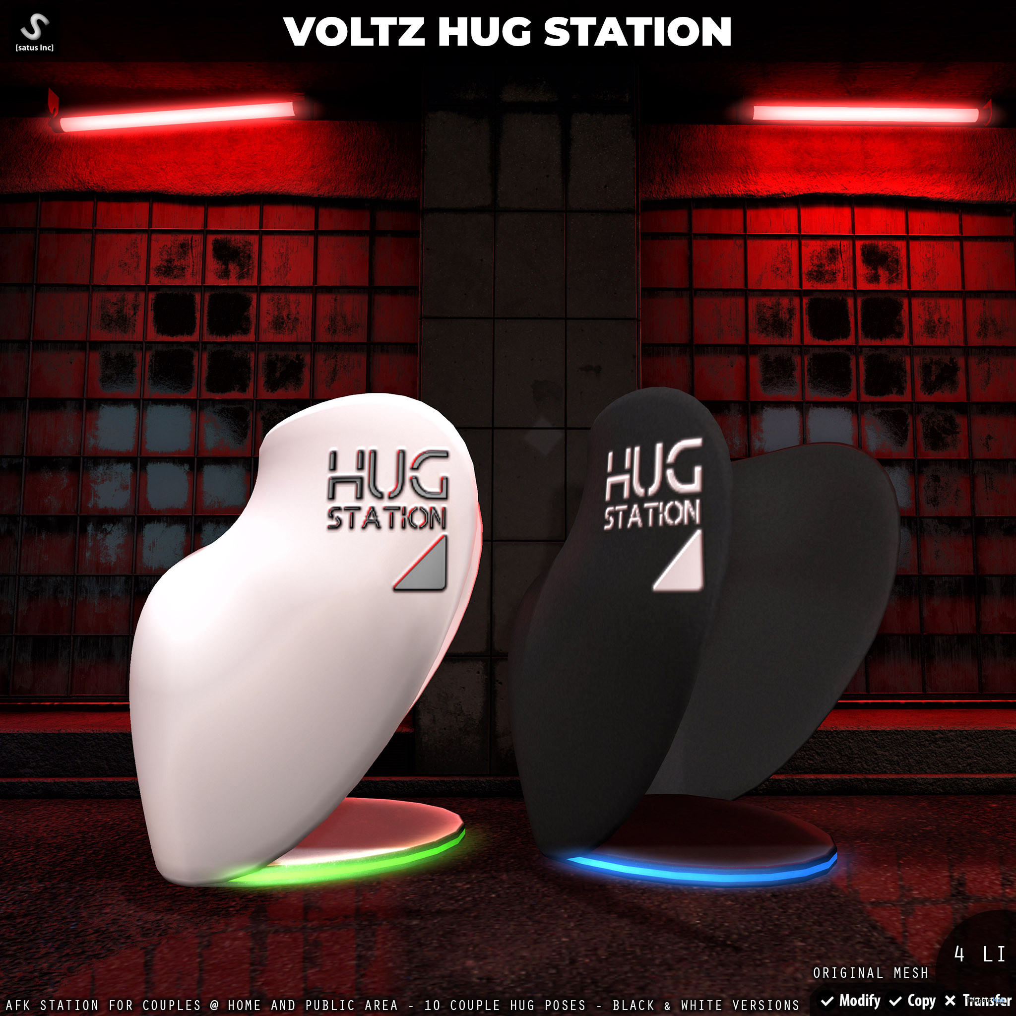 New Release: Voltz Hug Station by [satus Inc] - Teleport Hub - teleporthub.com