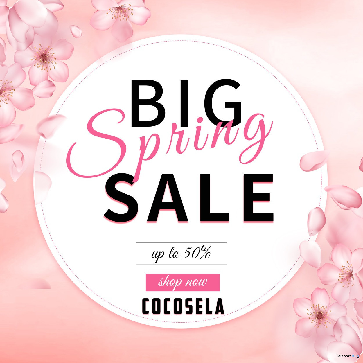 COCOSELA's Big Spring Sale 50% Off Event 2024 - Teleport Hub - teleporthub.com