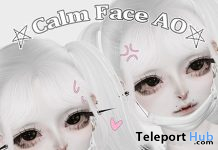 Calm Face AO February 2026 Gift by xuxu Calm Face AO February 2026 Gift by xuxu - Teleport Hub - teleporthub.com