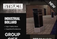 Industrial Bollard September 2026 Group Gift by STRUCT Industrial Bollard September 2026 Group Gift by STRUCT - Teleport Hub - teleporthub.com