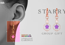 Starry Earrings September 2026 Group Gift by lexlab Starry Earrings September 2026 Group Gift by lexlab - Teleport Hub - teleporthub.com