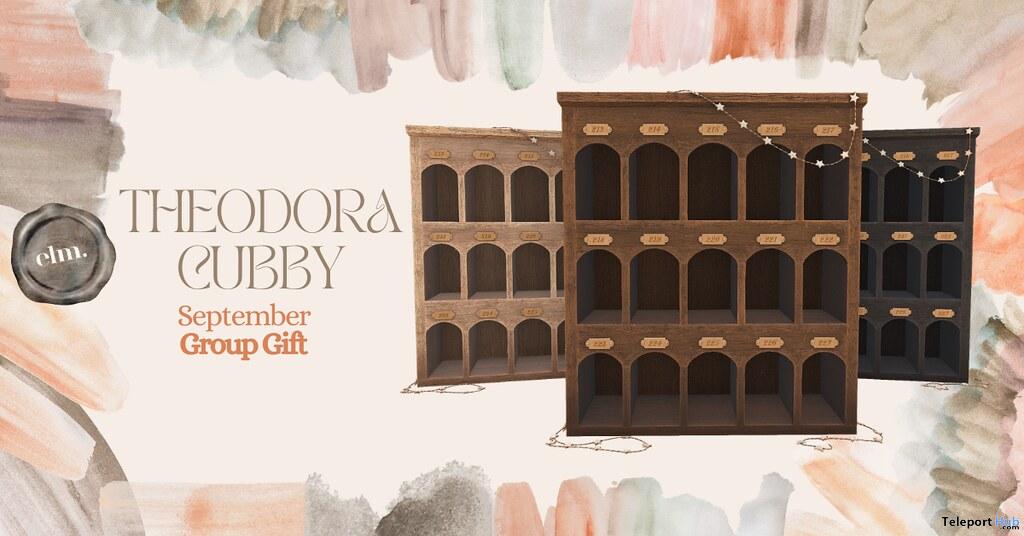 Theodora Cubby September 2026 Group Gift by Elm. - Teleport Hub - teleporthub.com