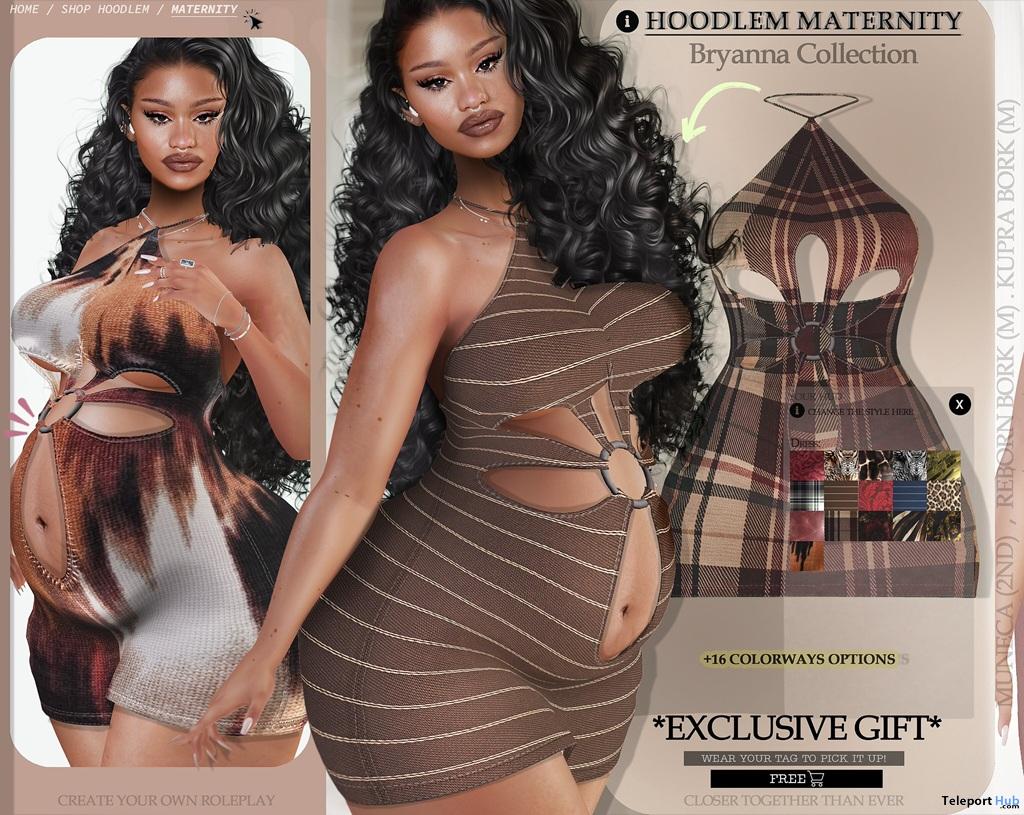 Bryanna Maternity Dress Fatpack September 2026 Group Gift by Hoodlem - Teleport Hub - teleporthub.com