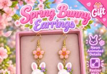Spring Bunny Earrings September 2026 Group Gift by Angelux Spring Bunny Earrings September 2026 Group Gift by Angelux - Teleport Hub - teleporthub.com