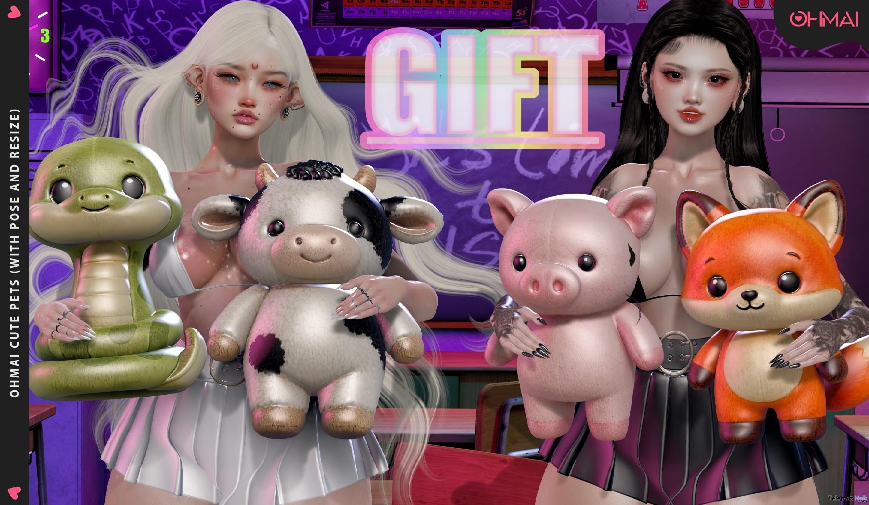 Cute Pets September 2026 Group Gift by OHMAI - Teleport Hub - teleporthub.com