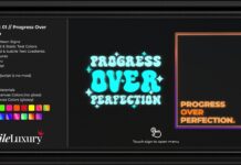 Progress Over Perfection Neon Sign September 2026 Group Gift by Hostile Luxury Progress Over Perfection Neon Sign September 2026 Group Gift by Hostile Luxury - Teleport Hub - teleporthub.com