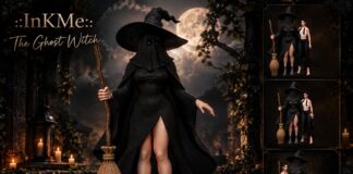 The Ghost Witch September 2026 Group Gift by InkMe The Ghost Witch September 2026 Group Gift by InkMe - Teleport Hub - teleporthub.com