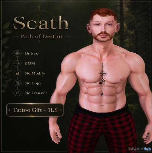 Path of Destiny Chest Tattoo September 2026 1L Promo Gift by Scath - Teleport Hub - teleporthub.com