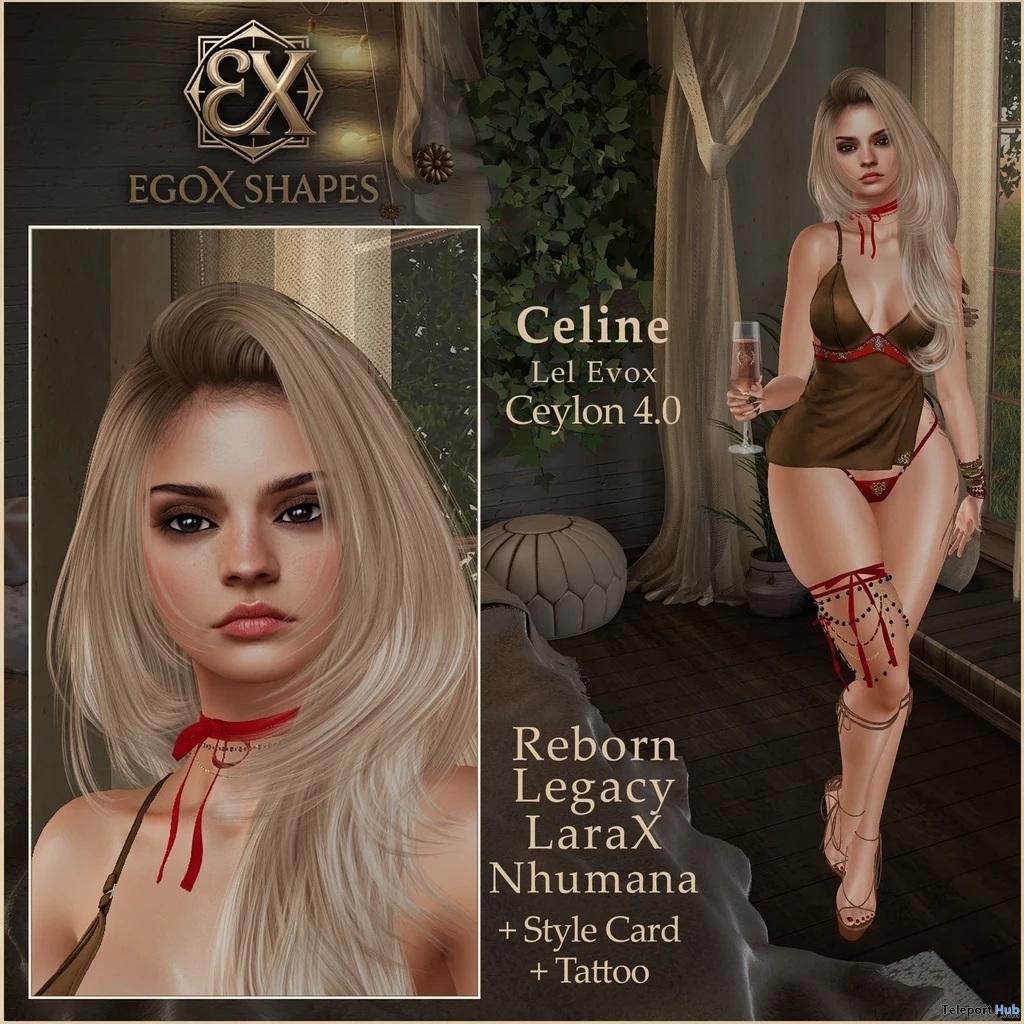 Celine Shape For Ceylon EvoX October 2026 Group Gift by EgoX Shapes - Teleport Hub - teleporthub.com