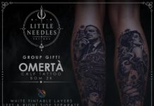 Omerta Calf Tattoo September 2026 Group Gift by Little Needles Omerta Calf Tattoo September 2026 Group Gift by Little Needles - Teleport Hub - teleporthub.com