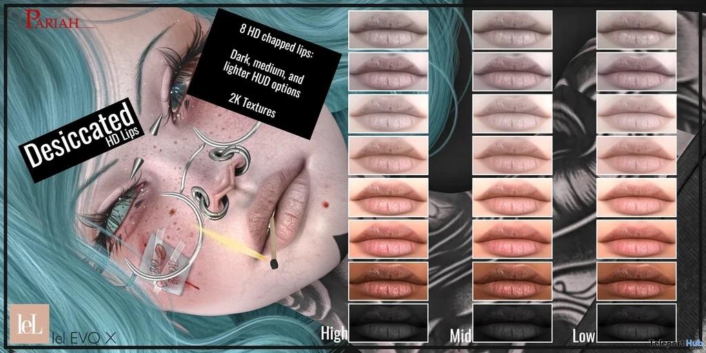 Desiccated HD Lips Pack September 2026 Group Gift by Pariah - Teleport Hub - teleporthub.com