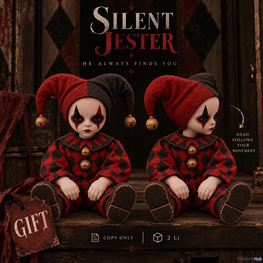 The Silent Jester Halloween 2026 Group Gift by Bee Designs - Teleport Hub - teleporthub.com