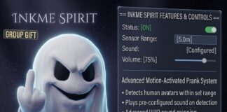 Spirit Prank Companion October 2026 Group Gift by InkMe Spirit Prank Companion October 2026 Group Gift by InkMe - Teleport Hub - teleporthub.com