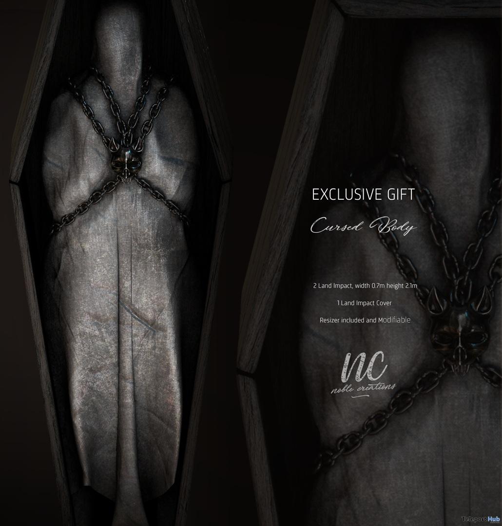 Cursed Body Halloween 2026 Gift by Noble Creations - Teleport Hub - teleporthub.com