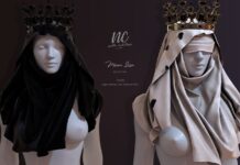 New Releases: Mona Lisa Veil & Crown by Noble Creations New Releases: Mona Lisa Veil & Crown by Noble Creations - Teleport Hub - teleporthub.com