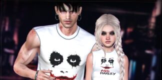 Her Joker & His Harley Tops Halloween 2026 Group Gift by Rowers Her Joker & His Harley Tops Halloween 2026 Group Gift by Rowers - Teleport Hub - teleporthub.com