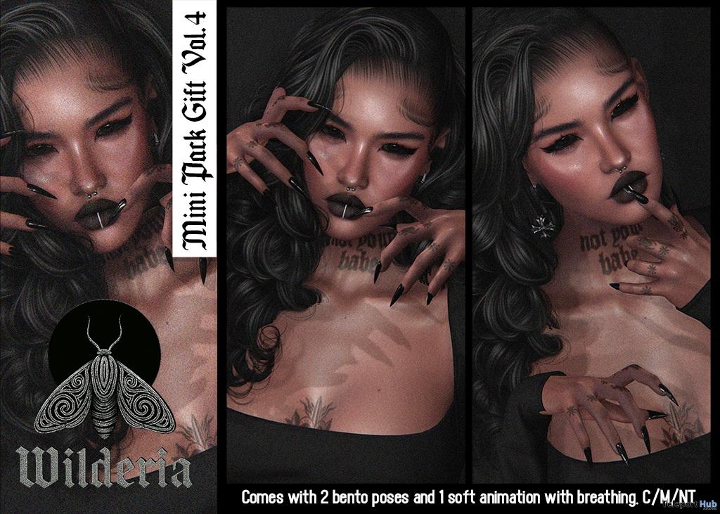 Pose Mini Pack Gift Vol 4 Halloween 2026 Group Gift by WILDERIA - Teleport Hub - teleporthub.com
