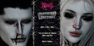 Slaughter Tattoo October 2026 Group Gift by Stasis Slaughter Tattoo October 2026 Group Gift by Stasis - Teleport Hub - teleporthub.com