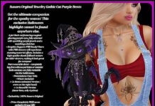 Jewelry Gothic Cat Purple Bento Set October 2026 Group Gift by Sunora Jewelry Gothic Cat Purple Bento Set October 2026 Group Gift by Sunora - Teleport Hub - teleporthub.com