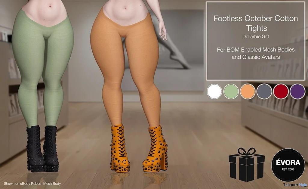 October Cotton Tights 1L Promo Gift by EVORA - Teleport Hub - teleporthub.com