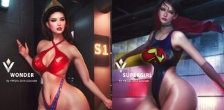 Wonder & Supergirl Outfits October 2026 Group Gift by VIRTUAL DIVA Wonder & Supergirl Outfits October 2026 Group Gift by VIRTUAL DIVA - Teleport Hub - teleporthub.com