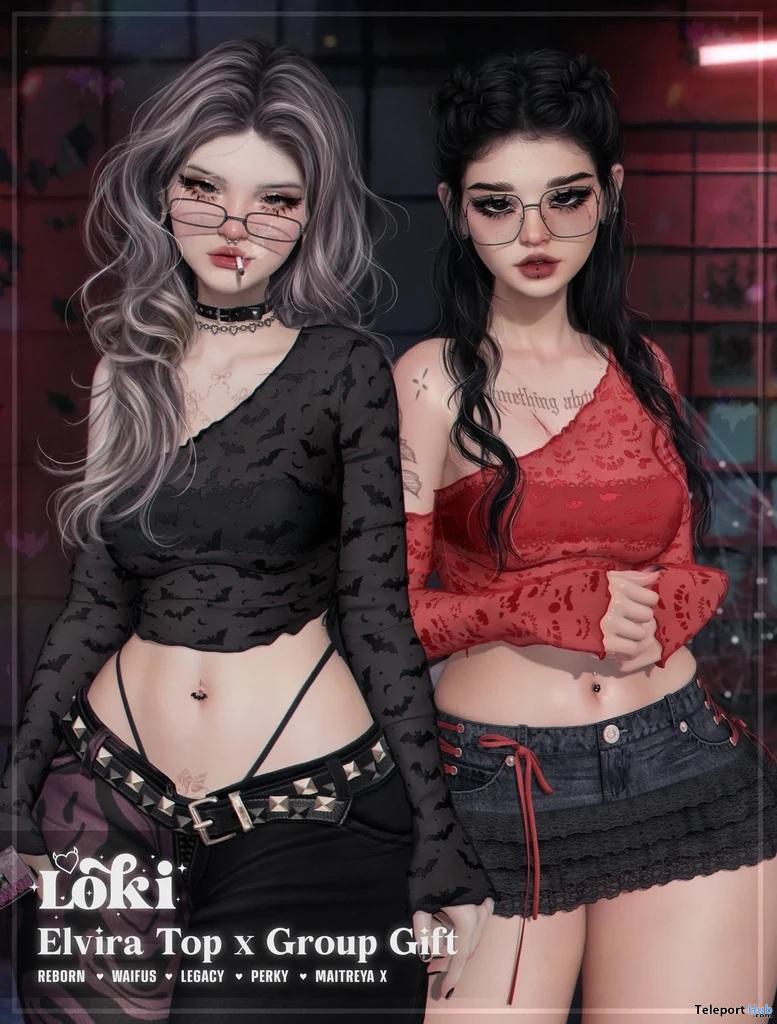 Elvira Top October 2026 Group Gift by Loki - Teleport Hub - teleporthub.com