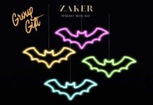 Pendant Neon Bats October 2026 Group Gift by ZAKER Pendant Neon Bats October 2026 Group Gift by ZAKER - Teleport Hub - teleporthub.com